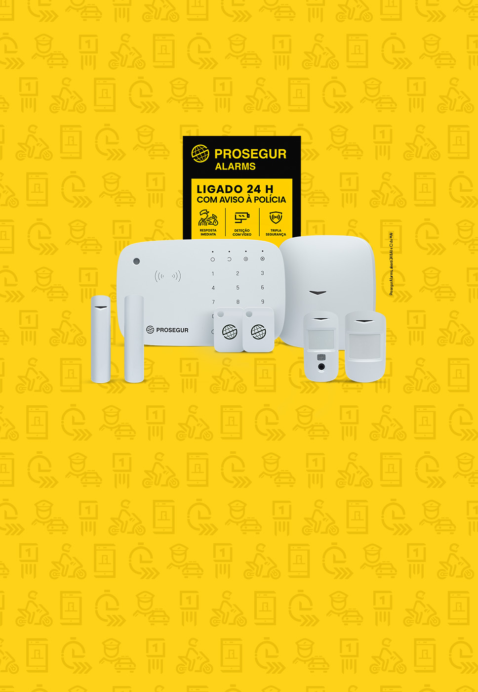 Kit segurança total Prosegur