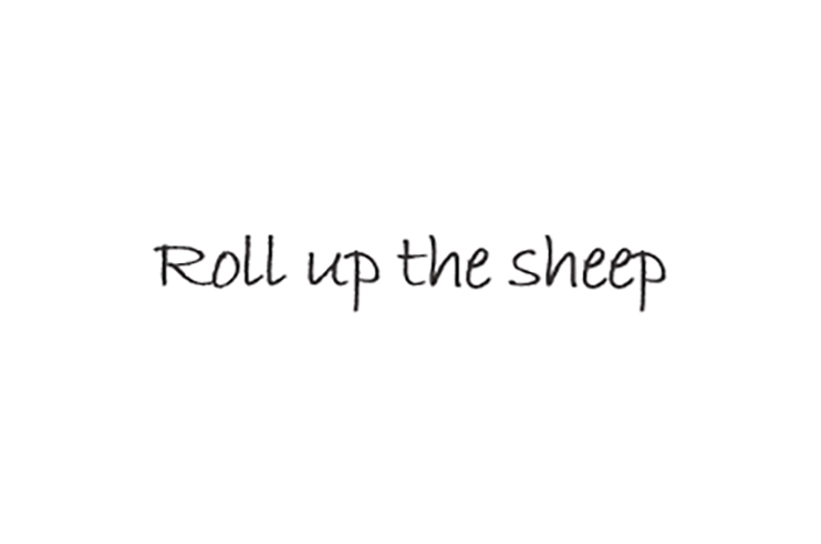 Logótipo da loja Roll up the sheep