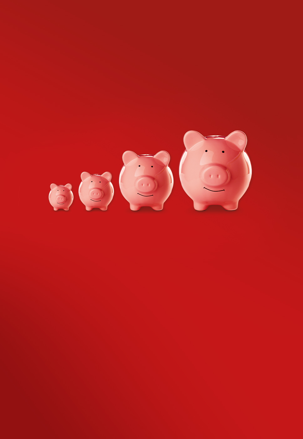 Imagem de diversos porquinhos mealheiros