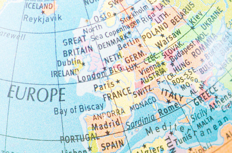 Mapa da Europa