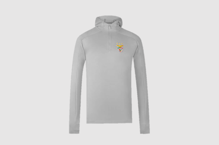 Réplica sweat vermelha com capuz