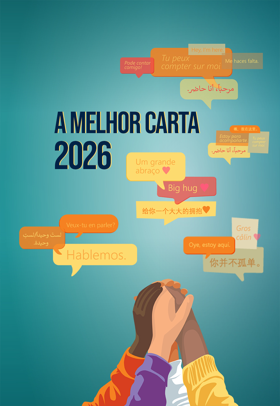 CTT- Concurso a Melhor Carta 2025 - Oceano com peixes , estrelas do mar, algas  e tartarugas