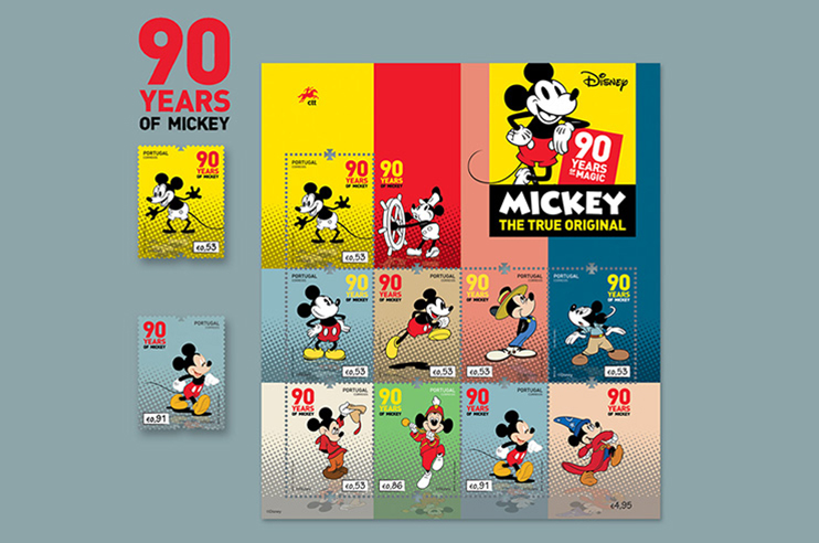 Coleção Mickey dos 90 anos
