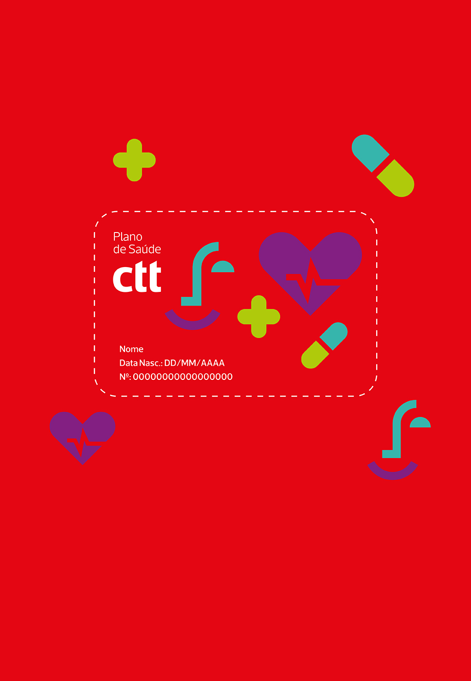 Cartão do Plano de Saúde CTT