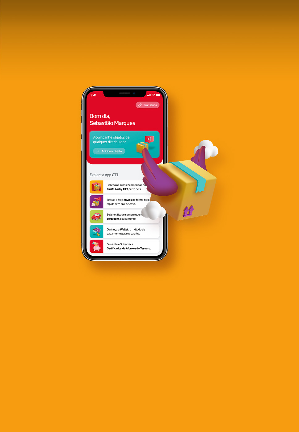 Particulares | Receber Correio e Encomendas