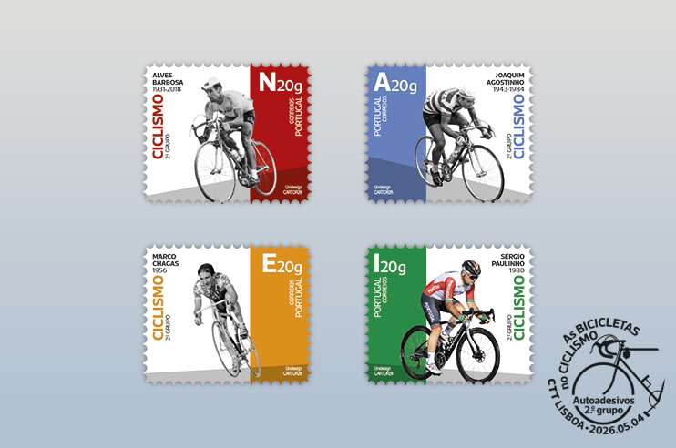 4 selos de ciclistas