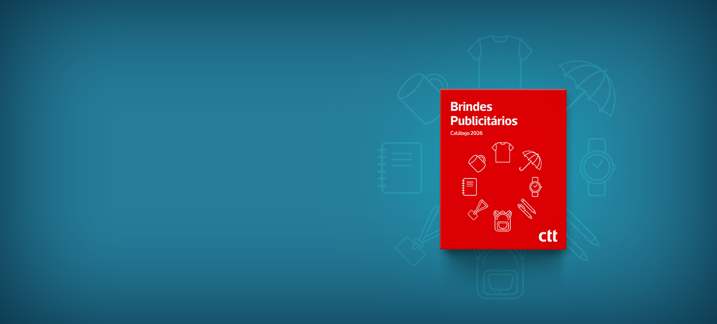 capa de um catálogo com icones