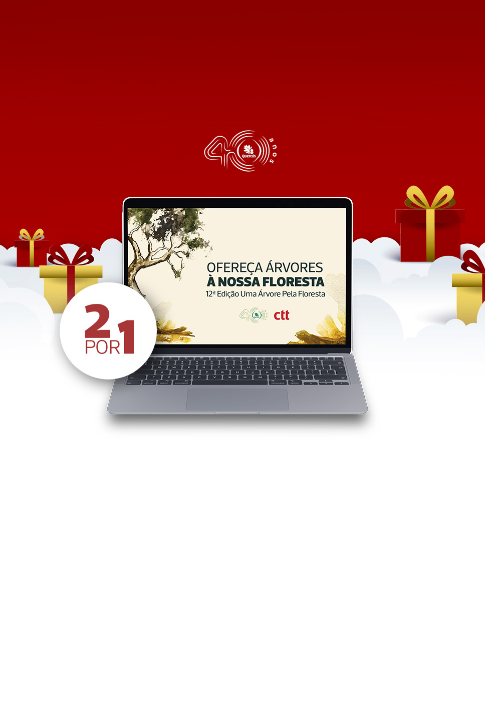 Este Natal uma árvore vale por duas na compra do Kit Digital.