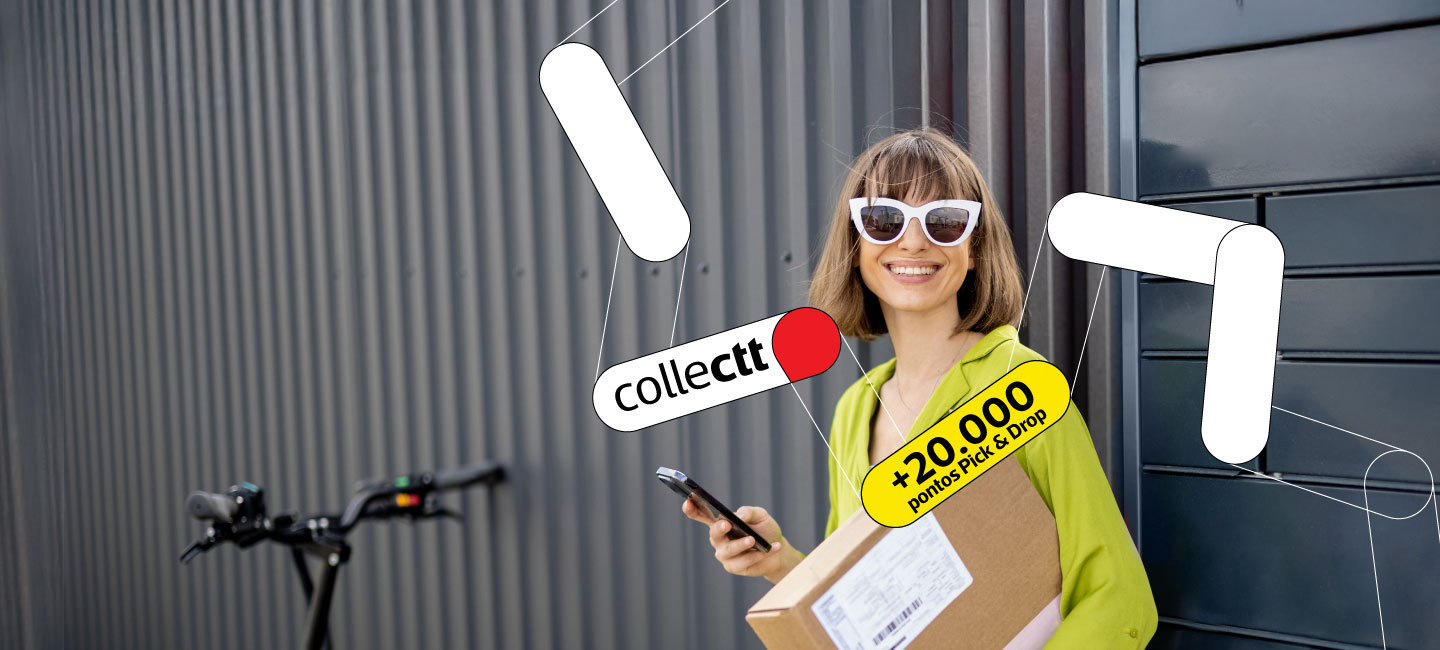 Collectt mais de 20.000 pontos Pick & Drop.