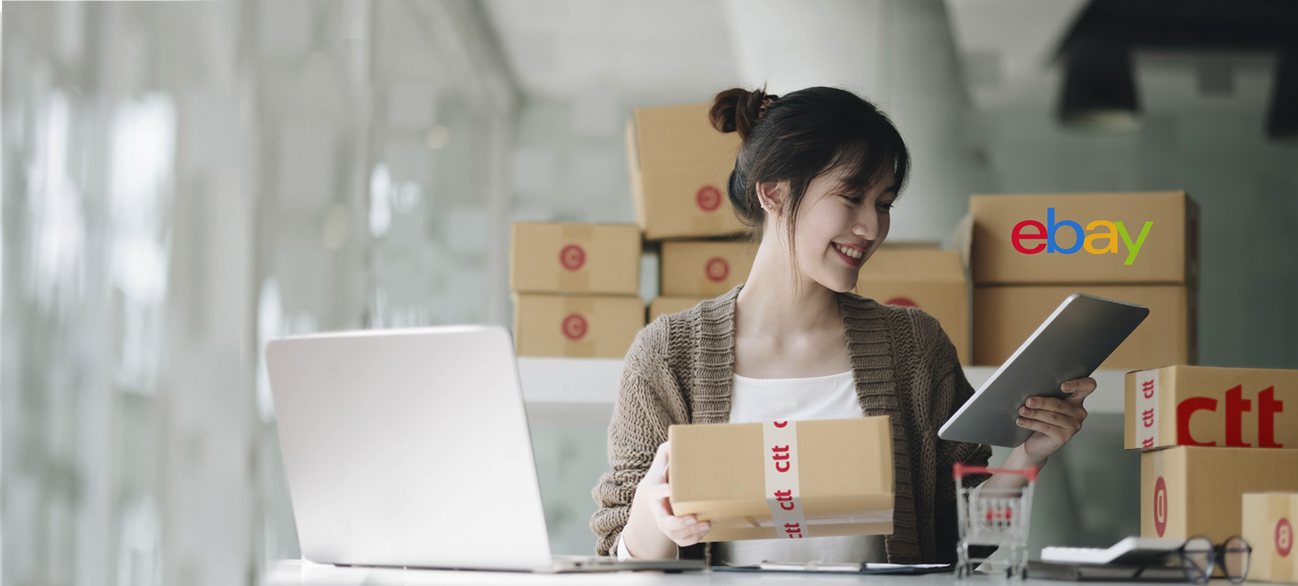 internacionalizar negócio com CTT e ebay