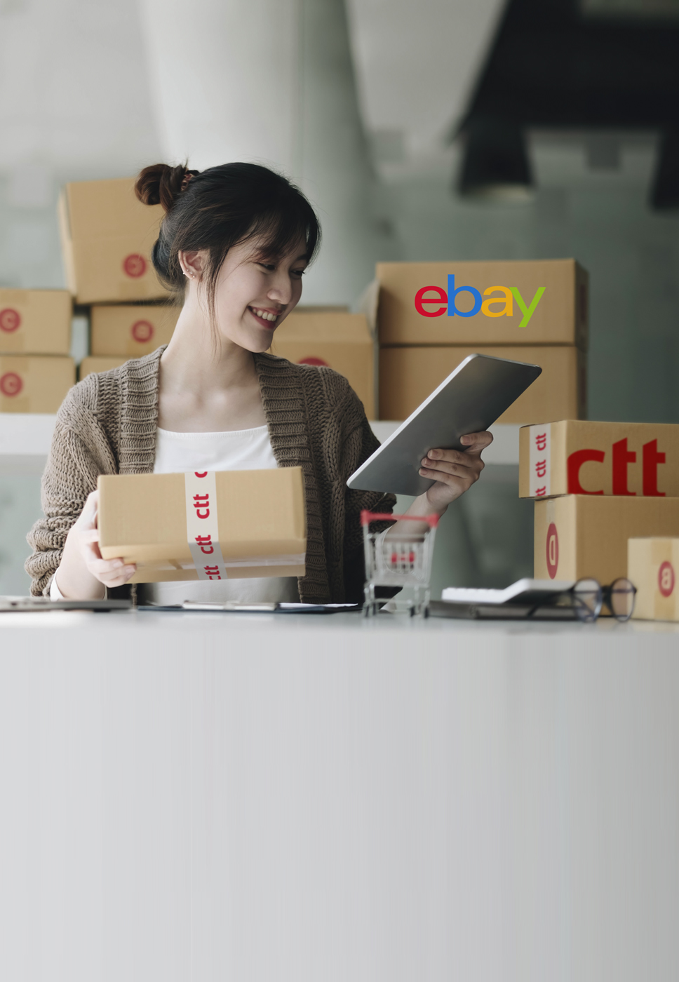 internacionalizar negócio com CTT e ebay