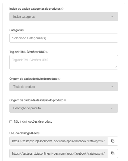App Loja no Facebook fig8