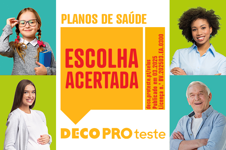 Imagem do Plano de Saude com o selo Escolha Acertada Deco Proteste.