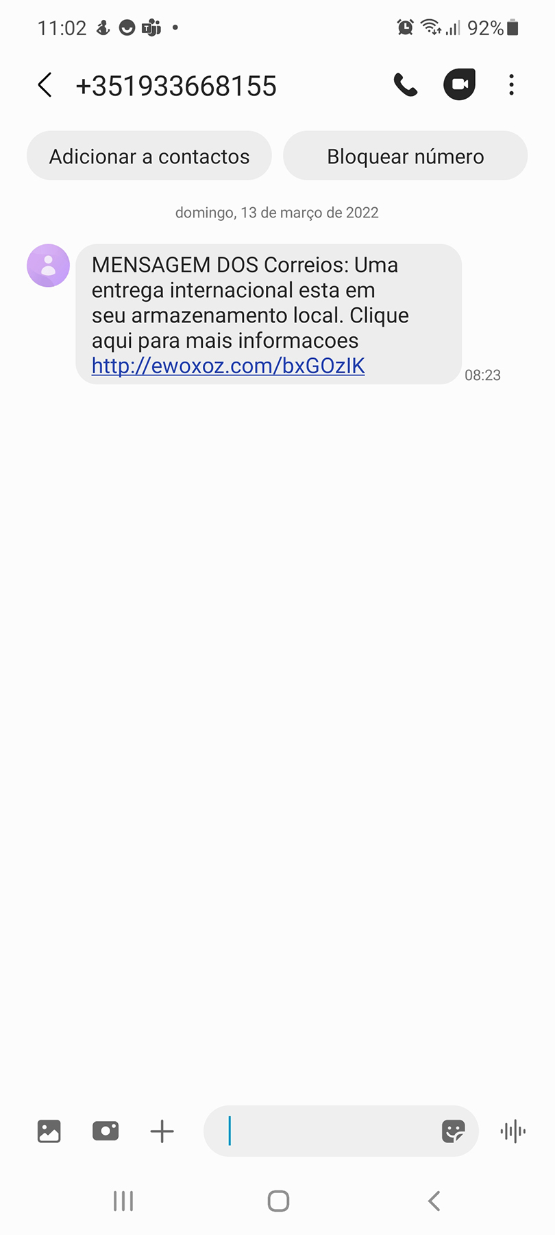 sms-falso