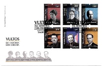 Sobrescrito 1º Dia c/ Série Vultos da História e da Cultura