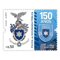 Selo Polícia de Segurança Pública - 150 Anos