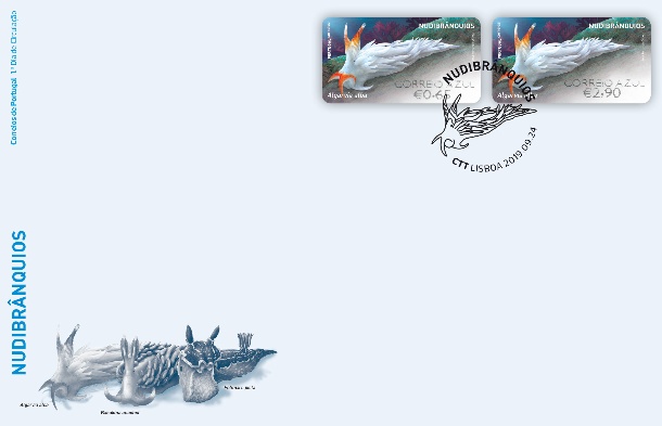 FDC Etiquetas  Algarvia Correio Azul