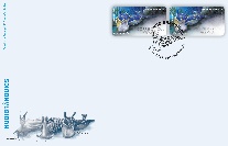 FDC Etiquetas Felimare Correio Azul