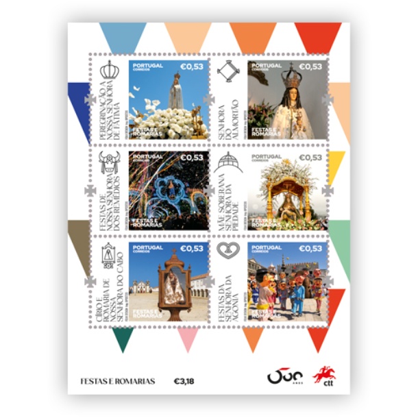 Folha Miniatura Festas e Romarias