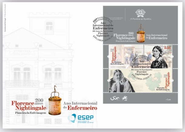 Sobrescrito 1º Dia com Série Florence Nightingale