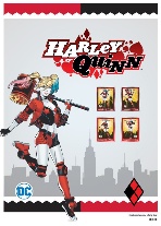 Folha do Colecionador DC Comics Harley Quinn