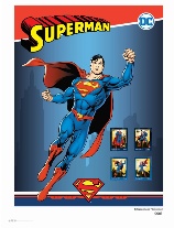 Folha do Colecionador DC Comics Superman