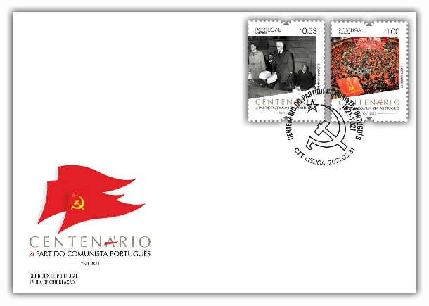Sobrescrito 1º Dia com Série Partido Comunista