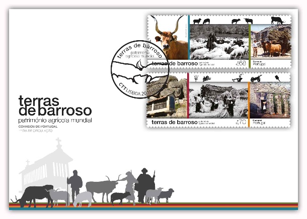 Sobrescrito 1º Dia com Série Terras de Barroso