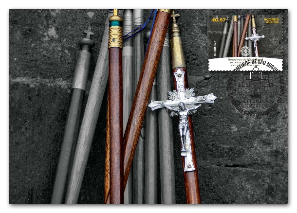Bilhete Postal Máximo Romeiros de São Miguel