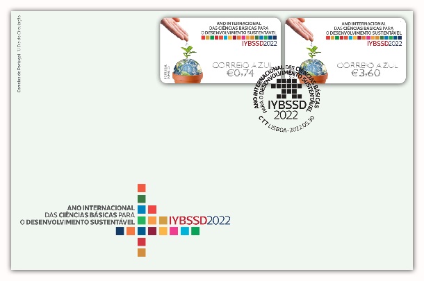 Sobrescrito 1º Dia Etiquetas Ano Internacional CA