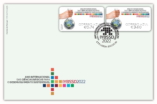 Sobrescrito 1º Dia Etiquetas Ano Internacional CA
