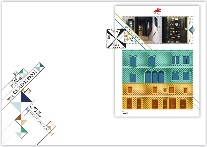 Sobrescrito 1.º Dia com Bloco Casa dos Bicos