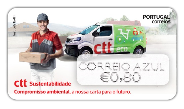 Etiquetas Sustentabilidade Correio Azul Ambiental