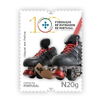 Selos 100 Anos Federação Portuguesa de Patinagem