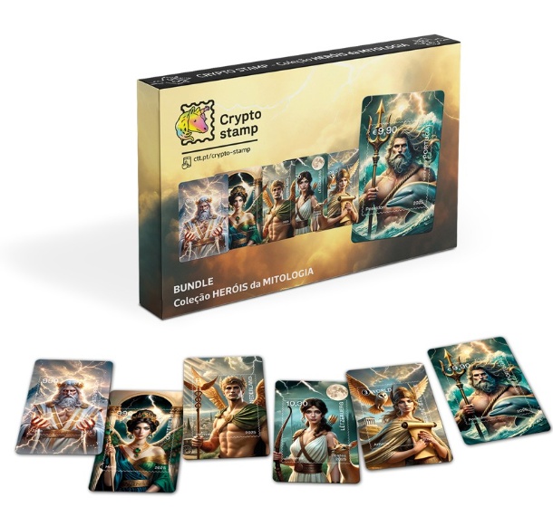 Bundle Crypto Stamp - Heróis da Mitologia