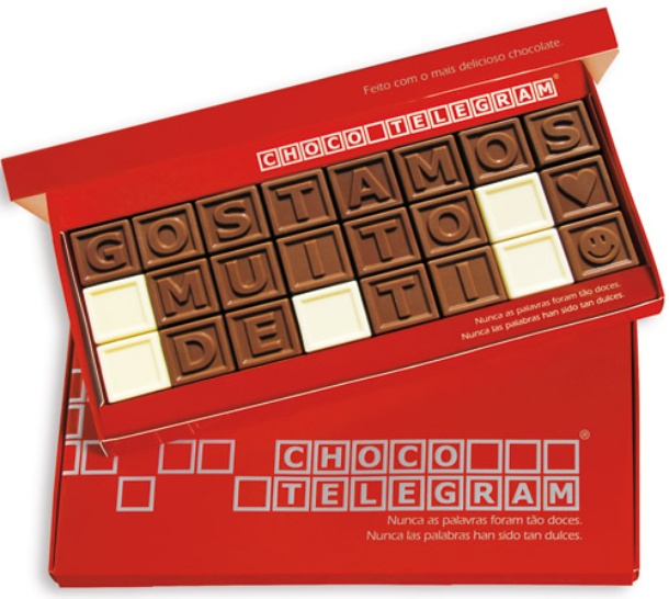 ChocoTelegram - GOSTAMOS MUITO DE TI