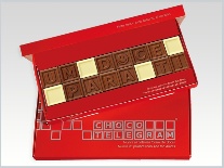 ChocoTelegram. UM DOCE PARA TI