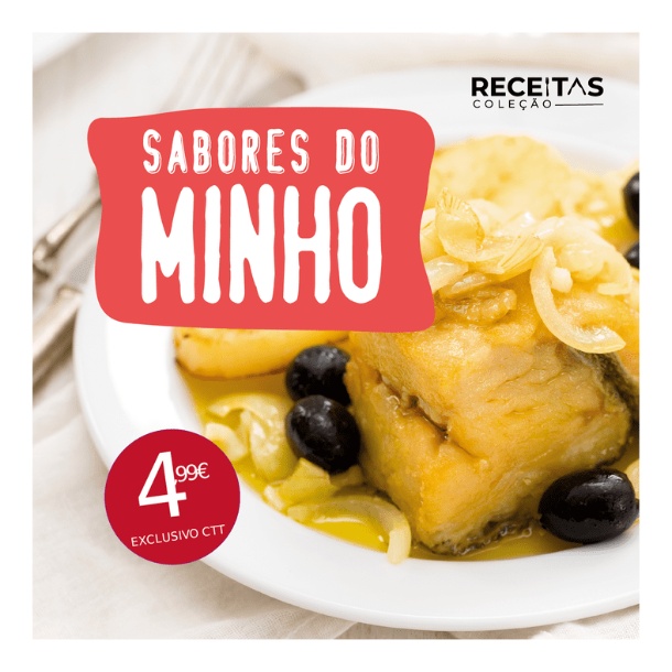 Sabores do Minho - Livro Exclusivo CTT