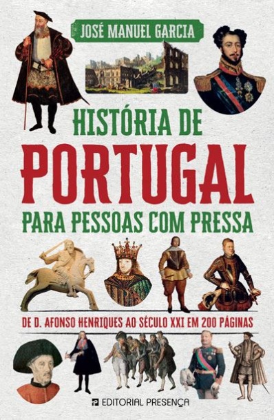 Capa do livro 'História de Portugal para Pessoas com Pressa', de José Manuel