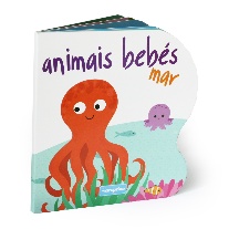 Livro infantil Animais bebés - Mar