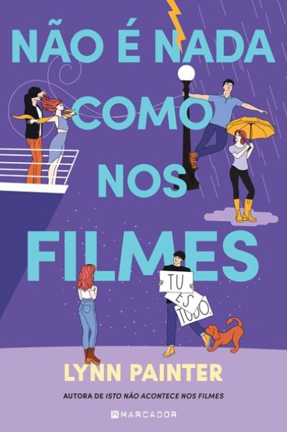Capa do livro ' Não é nada como nos filmes' de Lynn Painter