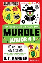 Capa do livro de atividades “MURDLE Júnior”, de G. T. Karber