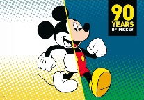 Bilhetes Postais Máximos Mickey - 90 Anos