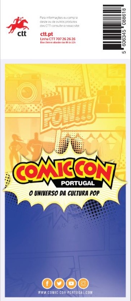 Selos Personalizados Comic Con 2018