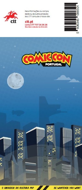 Selos Personalizados Comic Con 2019