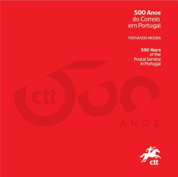 Livro ' 500 Anos do Correio em Portugal' 