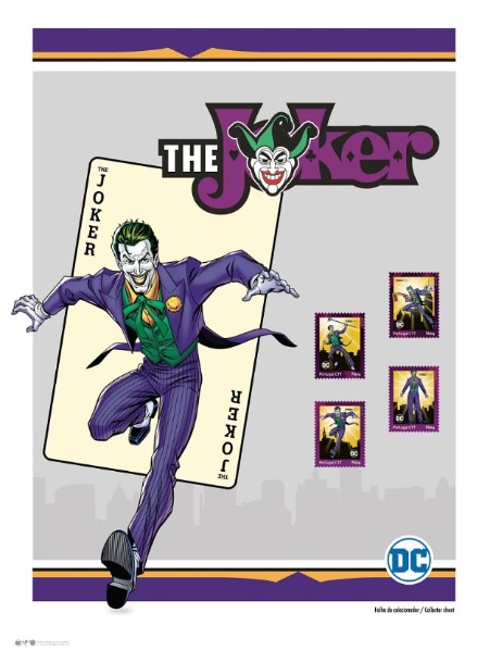 Folha do Colecionador DC Comics Joker