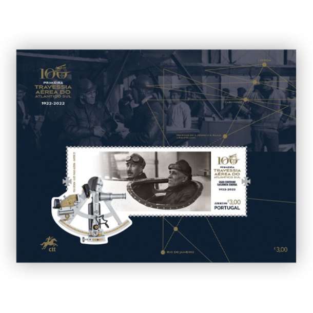Bloco 100 anos 1ª Travessia Aérea do Atlântico Sul