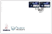 FDC Etiquetas Aquário Vasco da Gama - Escada CA