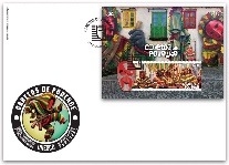 Sobrescrito 1.º Dia com Bloco Caretos Podence